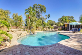 Sarasota Getaway with Private Pool and Backyard Oasis!